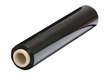 Stretch fólia - čierna, 2,5kg